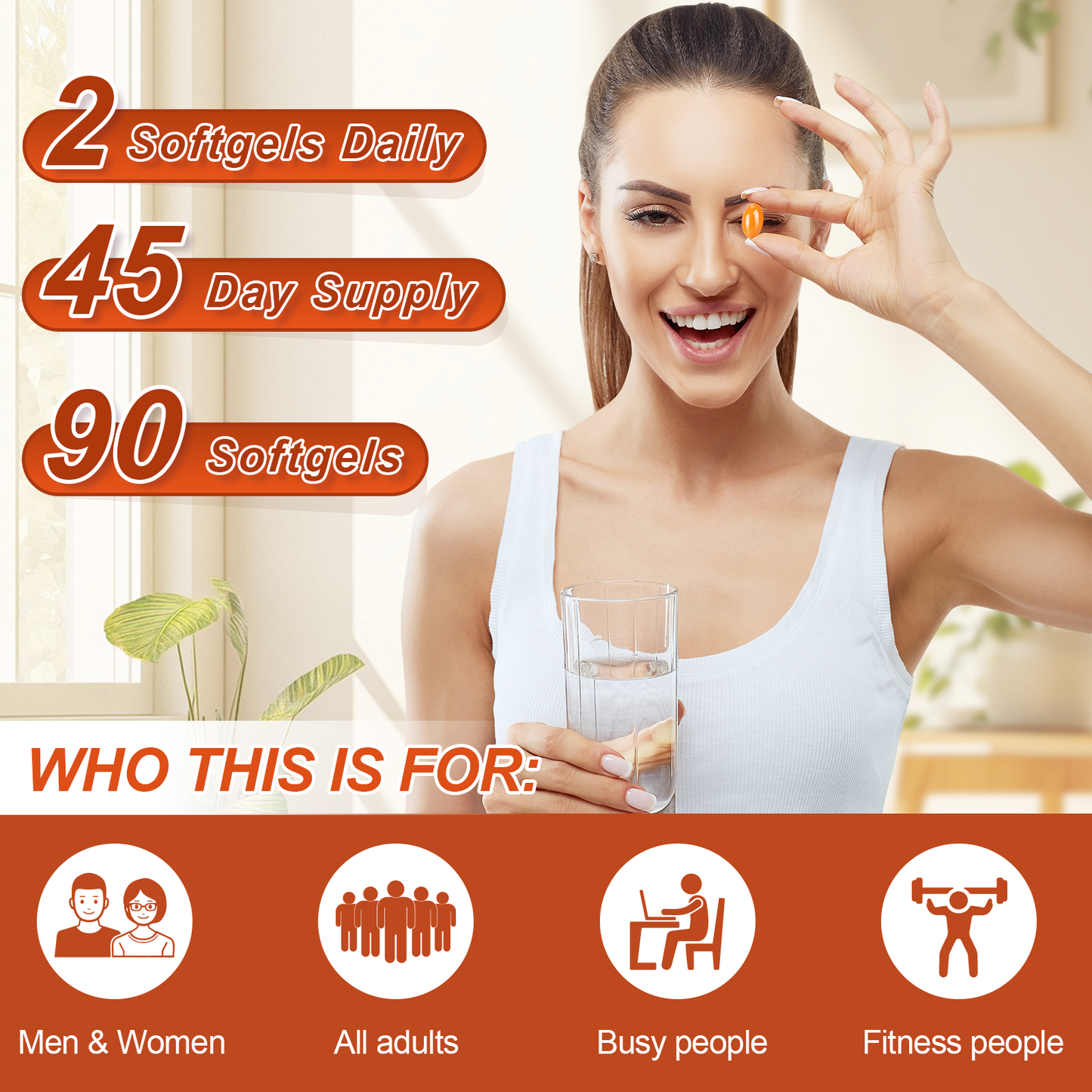 Organic Sea Moss Softgels with Black Seed Oil, Ashwagandha, Burdock, Turmeric, Elderberry, Omega 3 for Immune System, Skin, Joint, Energy, Gut Support 90-Count, 45 Days Supply