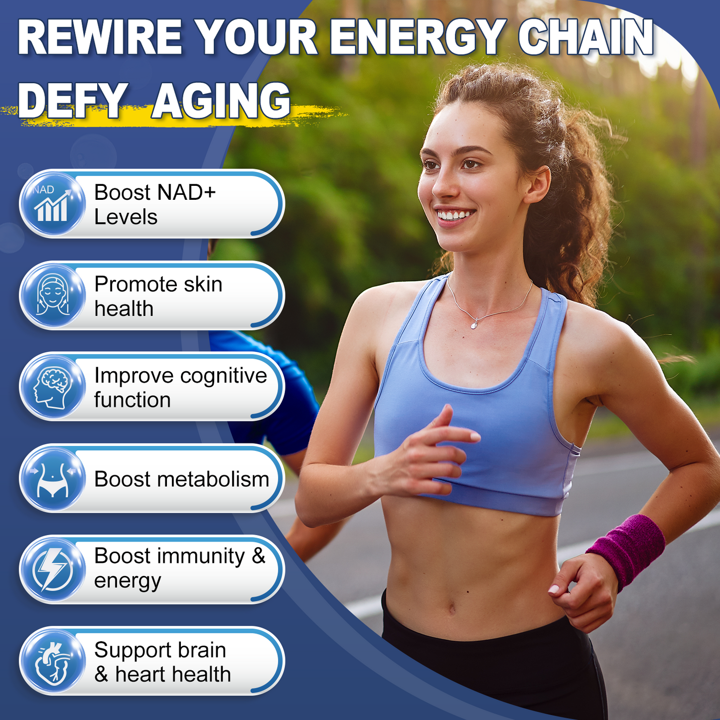 NAD Supplement Softgels 1700mg, Nad Supplements for Women & Men with Nicotinamide Riboside Quercetin Phytosome, Trans Resveratrol & TMG, Boost NAD Energy & Anti-Aging Support 120-Count, 60 Days Supply